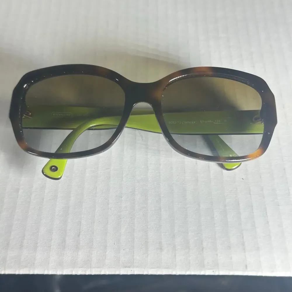 Coach HC8001 Emma 5052/13 Tortoise Sunglasses 57-17-135 Rx Ready frames only